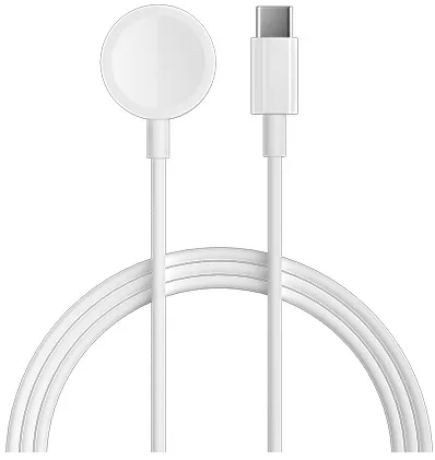Devia inductive magnetic charger Kintone USB-C 1,0 m white for Apple Watch