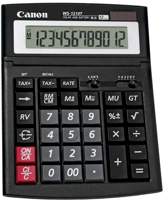 Calculator Canon WS-1210T, 12 digiti
