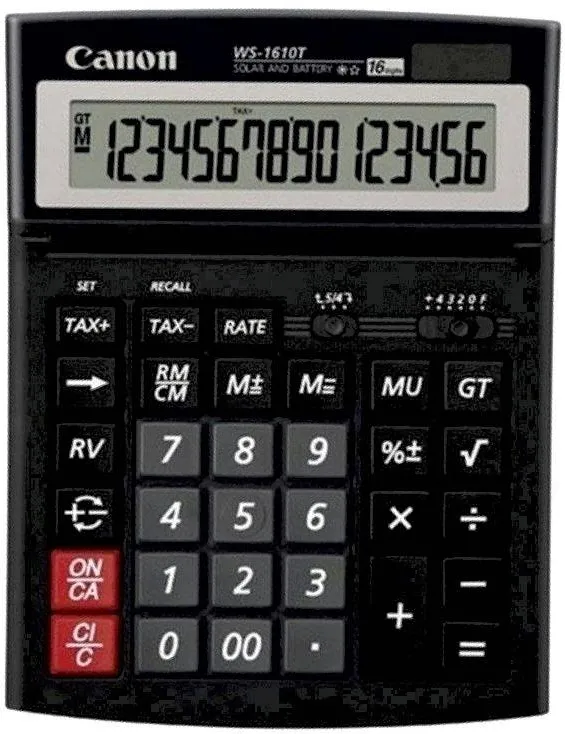 Calculator Canon WS-1610T, 16 digiti
