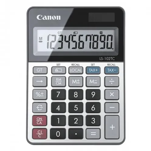 Calculator de birou Canon LS-102TC, 10 digiti