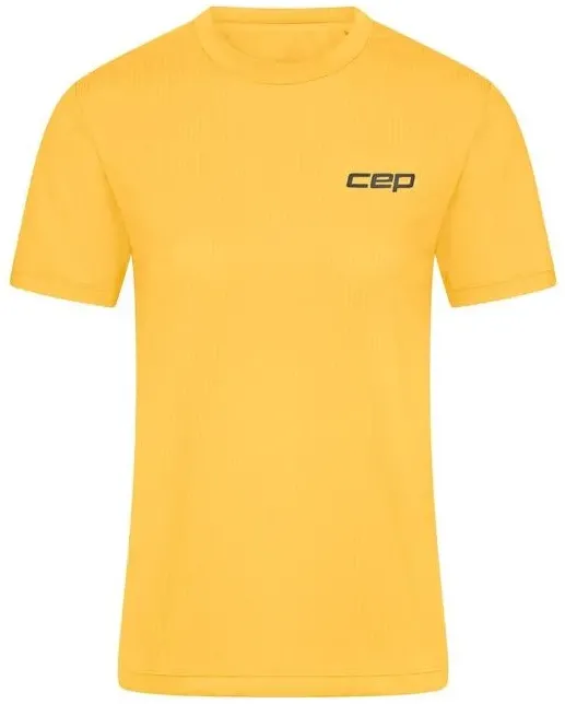 CEP - tricou tehnic - run shirt short sleeve - marigold - S