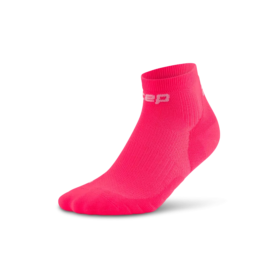 CEP - sosete compresie low cut - Run 5.0 - pink - IV (42-45)