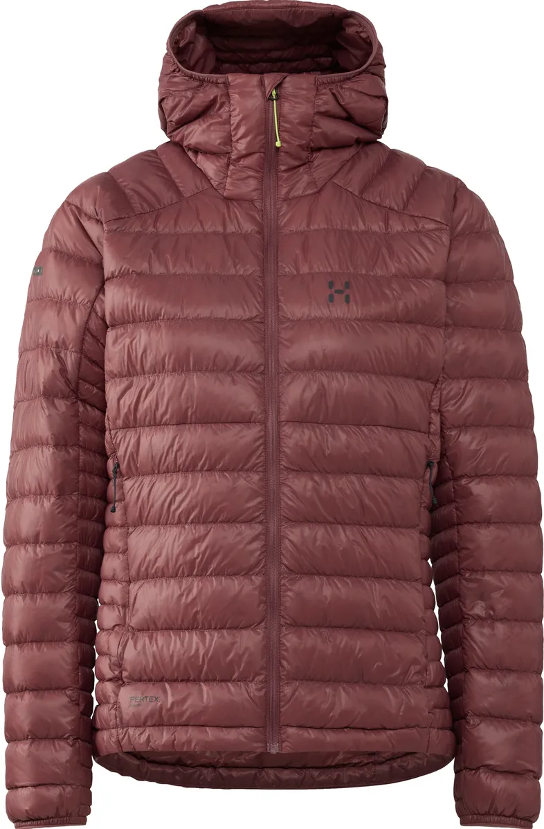 Haglofs - geaca dama - L.I.M Down II Hood Women - Pink - S