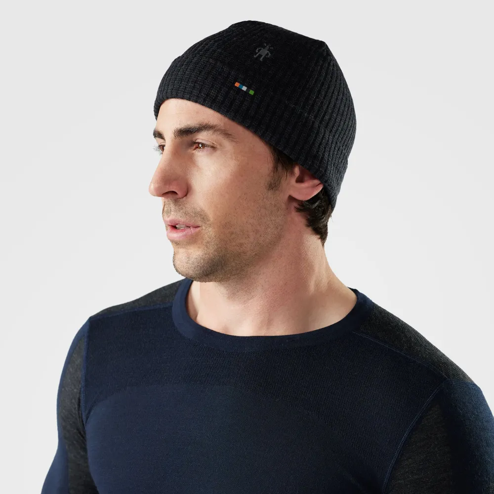 Smartwool - caciula - Thermal Merino Rib Beanie - Charcoal Heather - OS