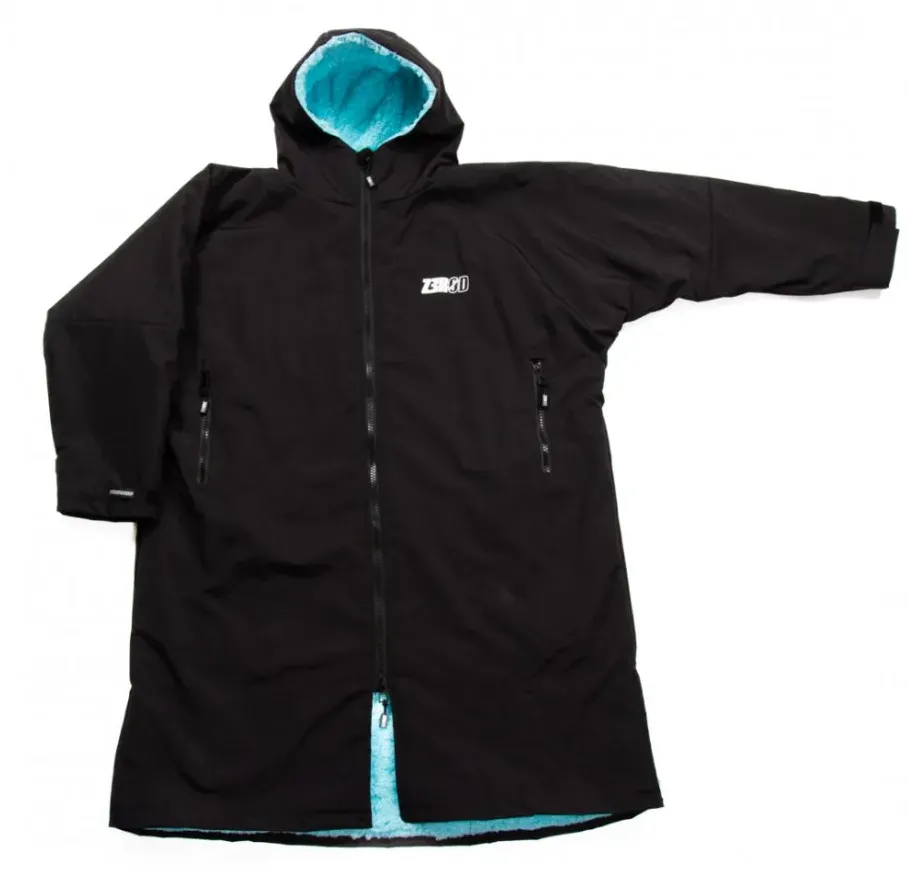 Z3R0D - hanorac inot waterproof - PARKA IMPERMEABLE - black I atoll - ML