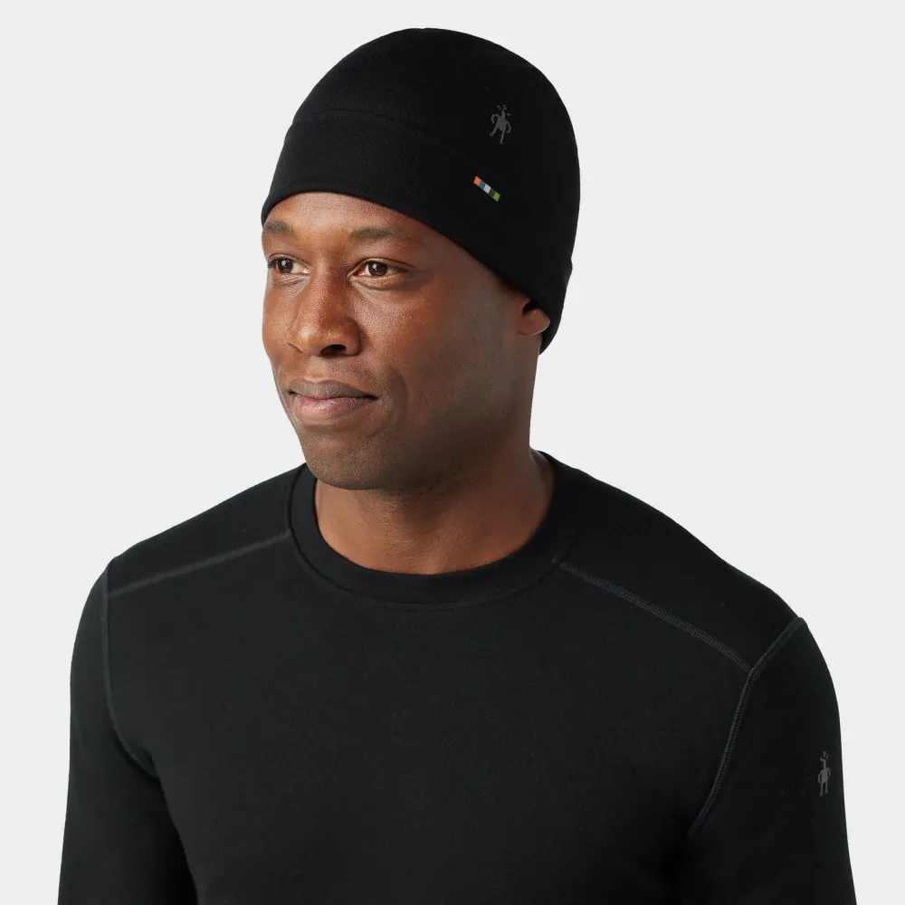 Smartwool - caciula - Thermal Merino Reversible Cuffed Beanie - Black - OS