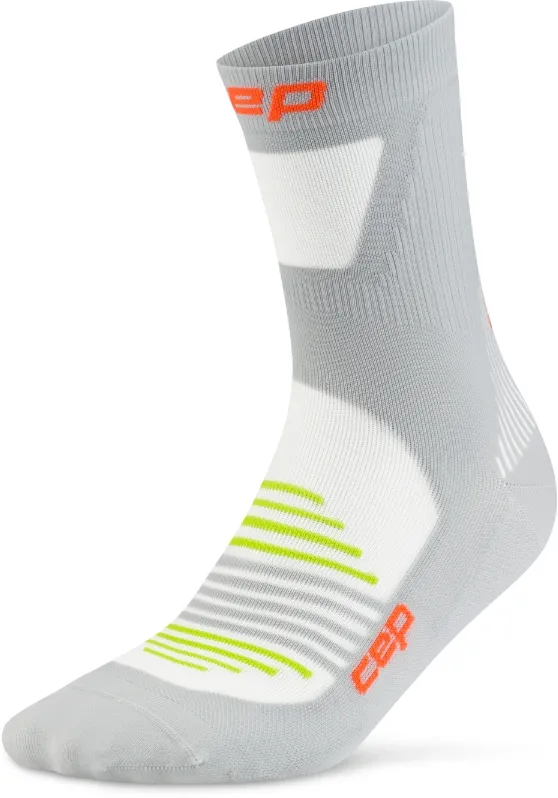 CEP - sosete compresie mid cut - Pro Run Ultralight W - grey - II (34-37)