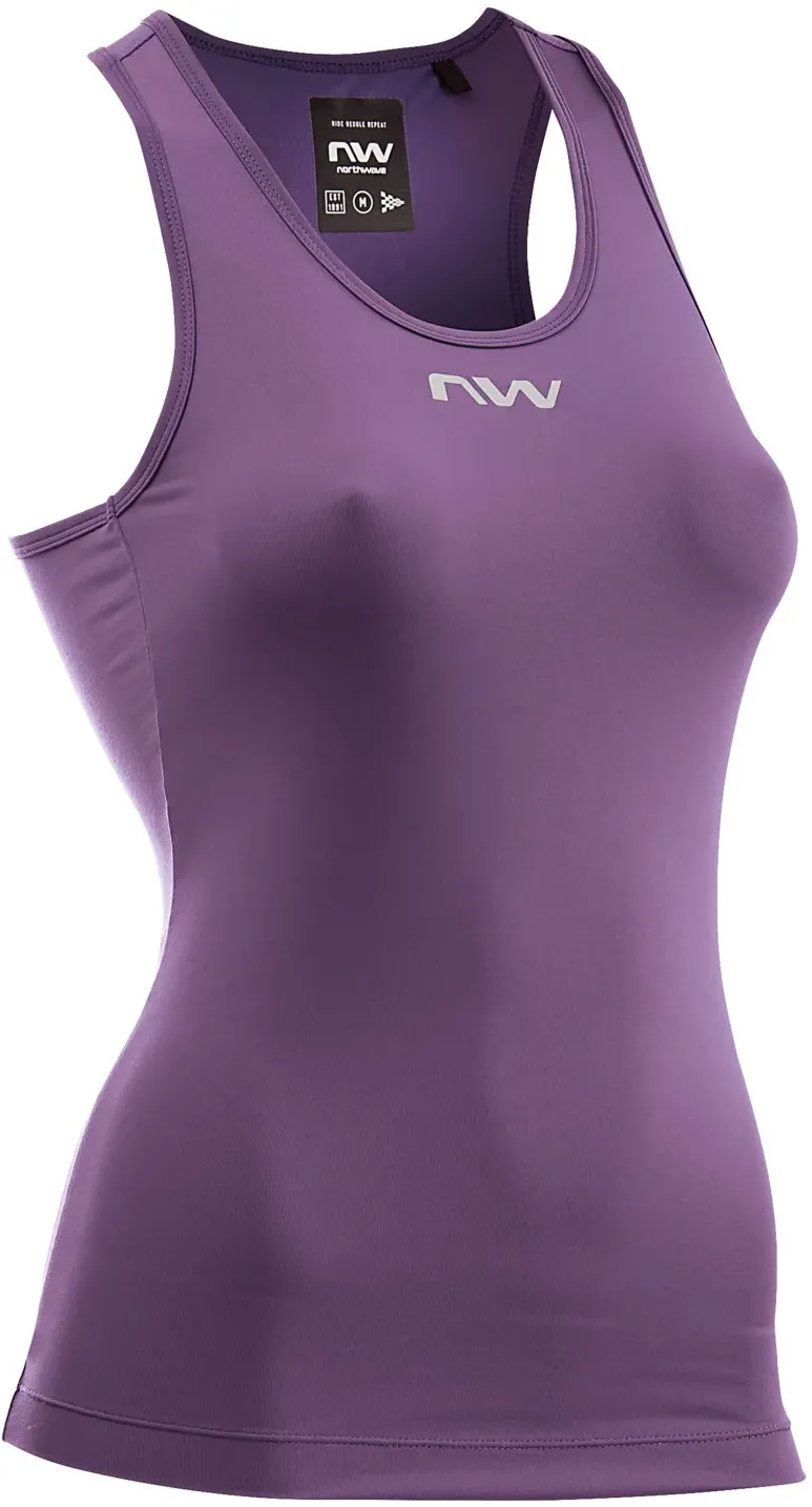 Northwave - tricou ciclism fara maneci tip maiou - Essence Tank W - lila - M