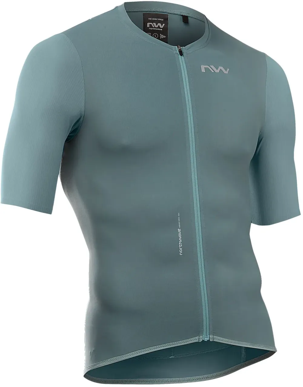 Northwave - tricou ciclism maneca scurta unisex fit - Essence jersey - verde - 4XL