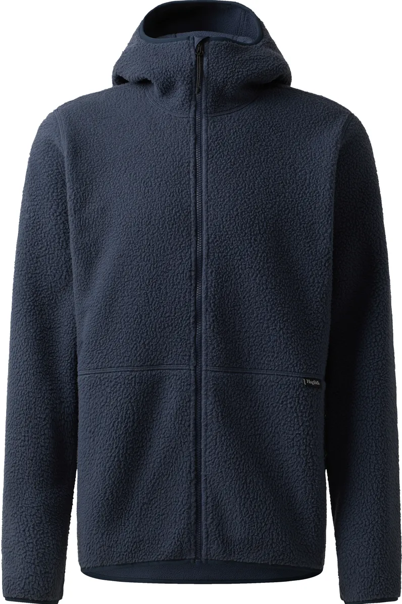 Haglofs - geaca - Funas Pile Hood Men - Dark Blue - L