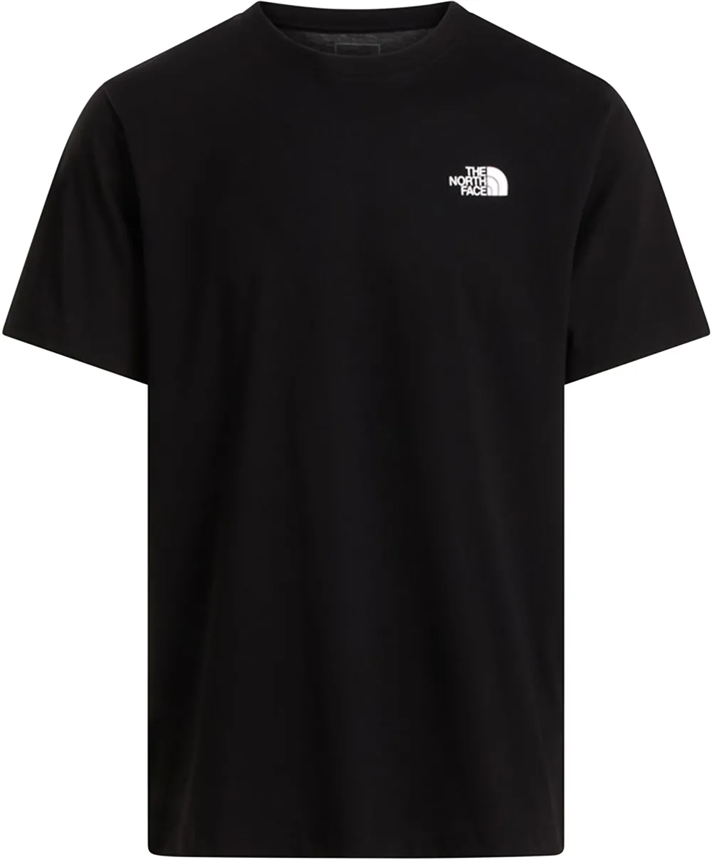 The North Face - tricou - Evolution Box NSE Regular Tee - Black | White - XL