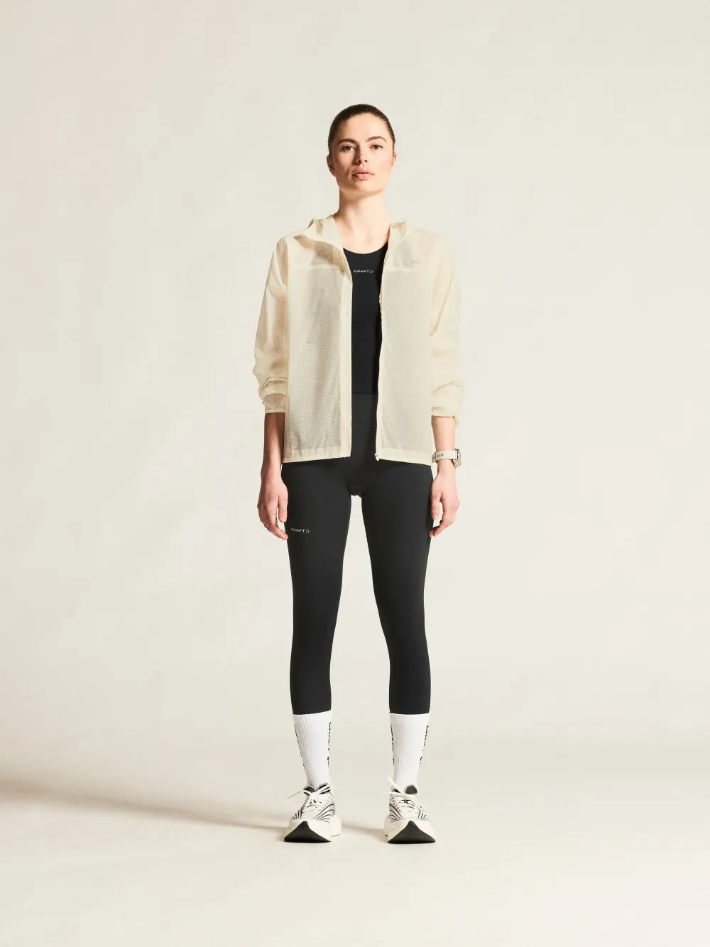 Craft - jacheta - Hypervent Light Wind Jacket - White - M
