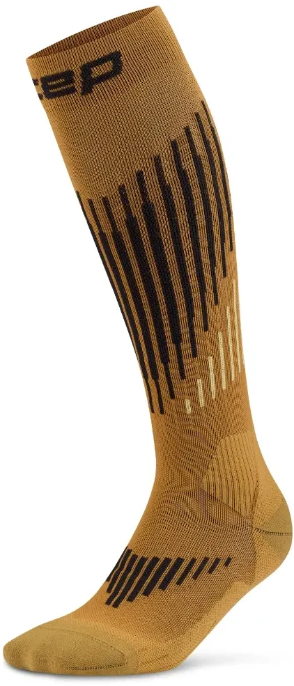 CEP - sosete compresie tall - Ski Touring Merino 3.0 W - brown | anthracite - IV