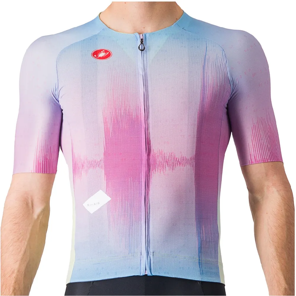 Castelli - tricou cu maneca scurta - R-A/D Jersey - multicolor | violet - XL