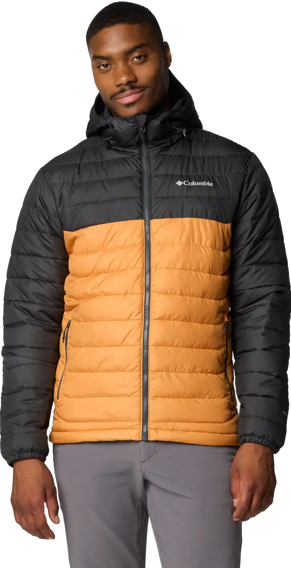 Columbia - Geaca Barbati Columbia Powder Lite II Hooded - galben - S