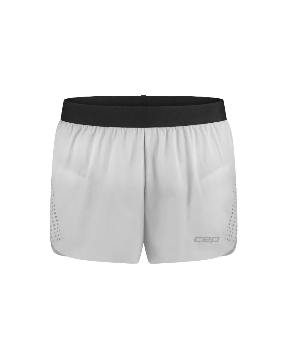 CEP - pantaloni scurti largi - Pro Run Ultralight W - light grey - S