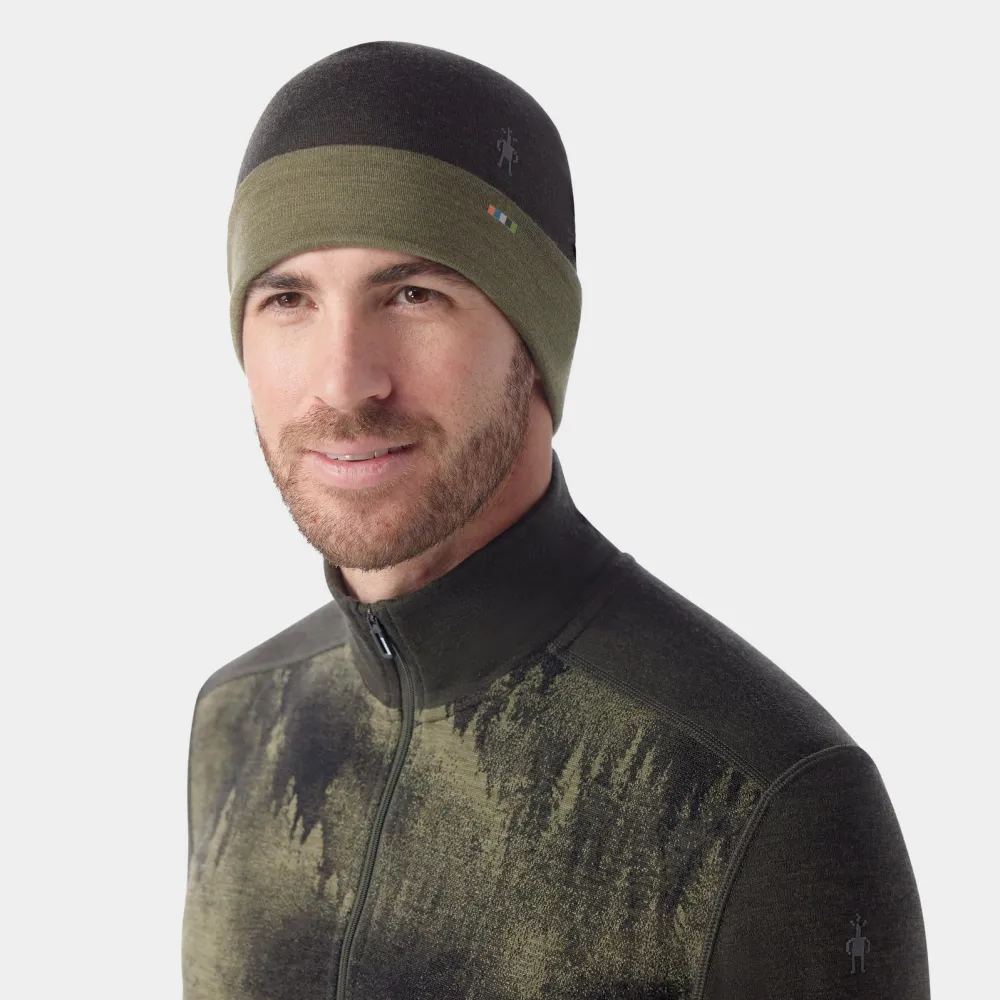 Smartwool - caciula - Thermal Merino Reversible Cuffed Beanie - North Woods Heather - OS