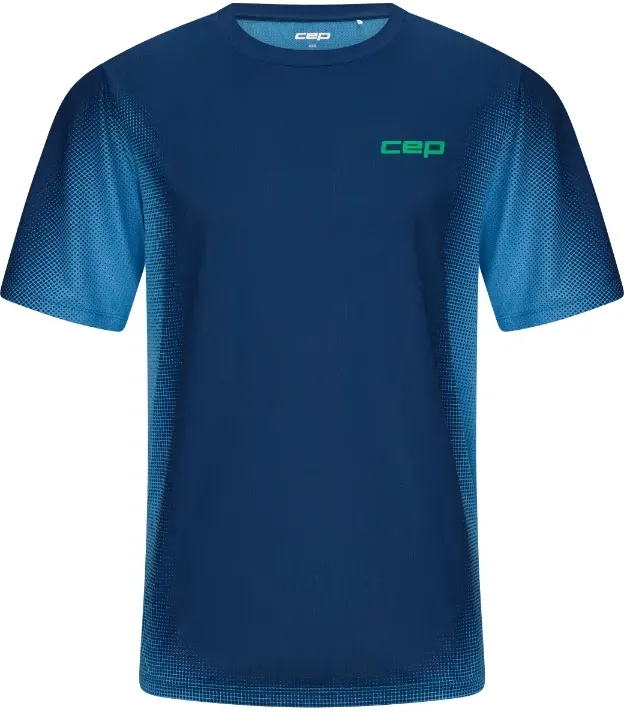 CEP - tricou maneca scurta - Run - dark blue | fade - L