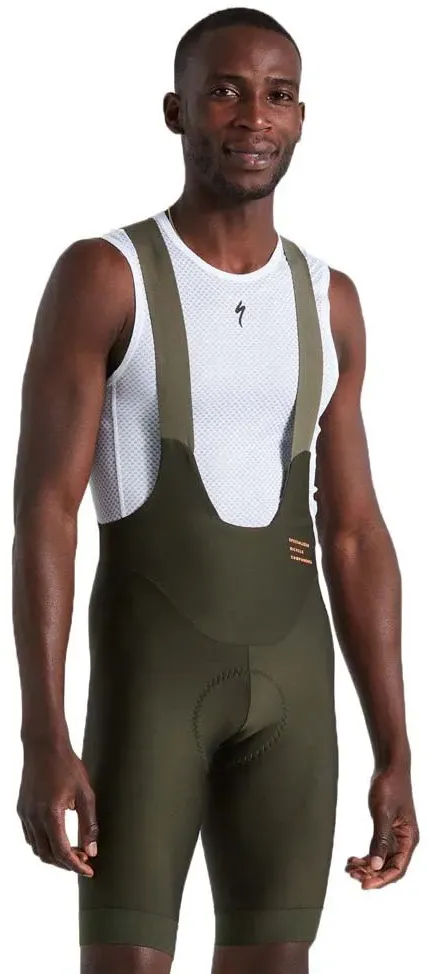 Specialized - Pantaloni scurti cu bretele - Prime - dark moss/green - S