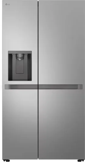 Side by side LG GSL40PYPE, 638 l, No Frost, Compresor Smart Inverter, LinearCooling, Smart diagnosis, Clasa E, Dozator apa, H 179 cm, Argintiu