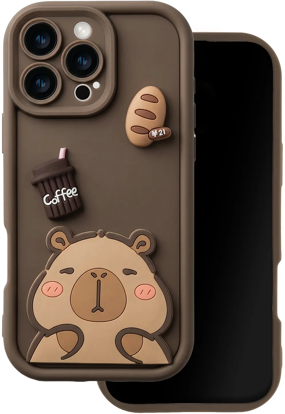 Ultra Trendy 3D case for Samsung Galaxy S25 FE capybara