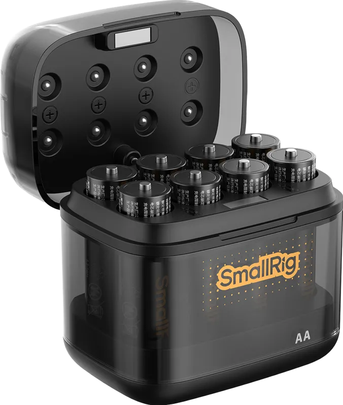 SmallRig 5772 Rechargeable Lithium Battery AA (2130mAh) Kit (8pcs)