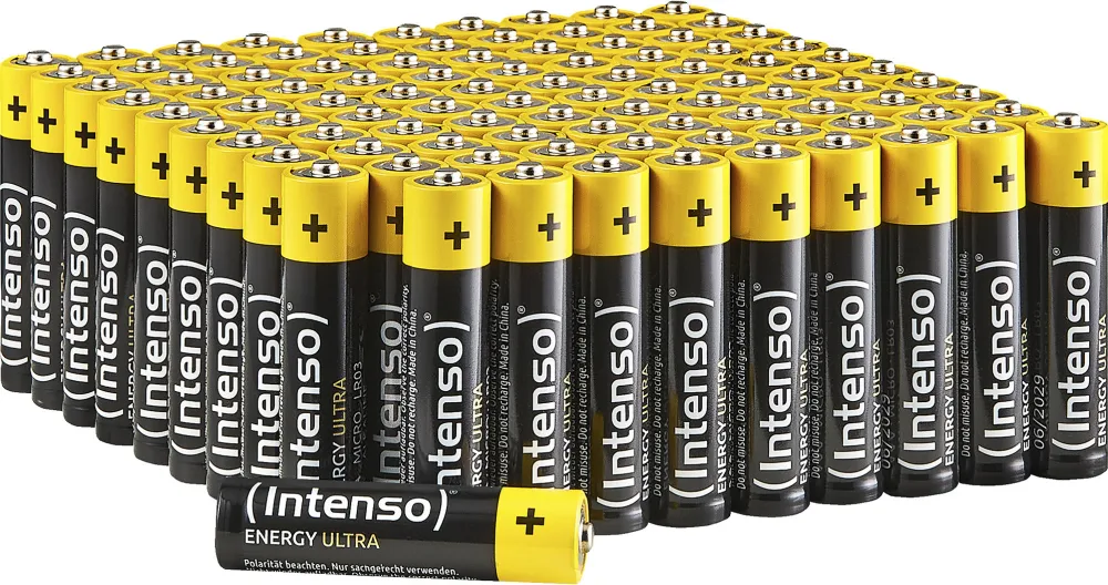 Intenso Energy Ultra AAA LR03 100x alkaline batteries (100 pieces)