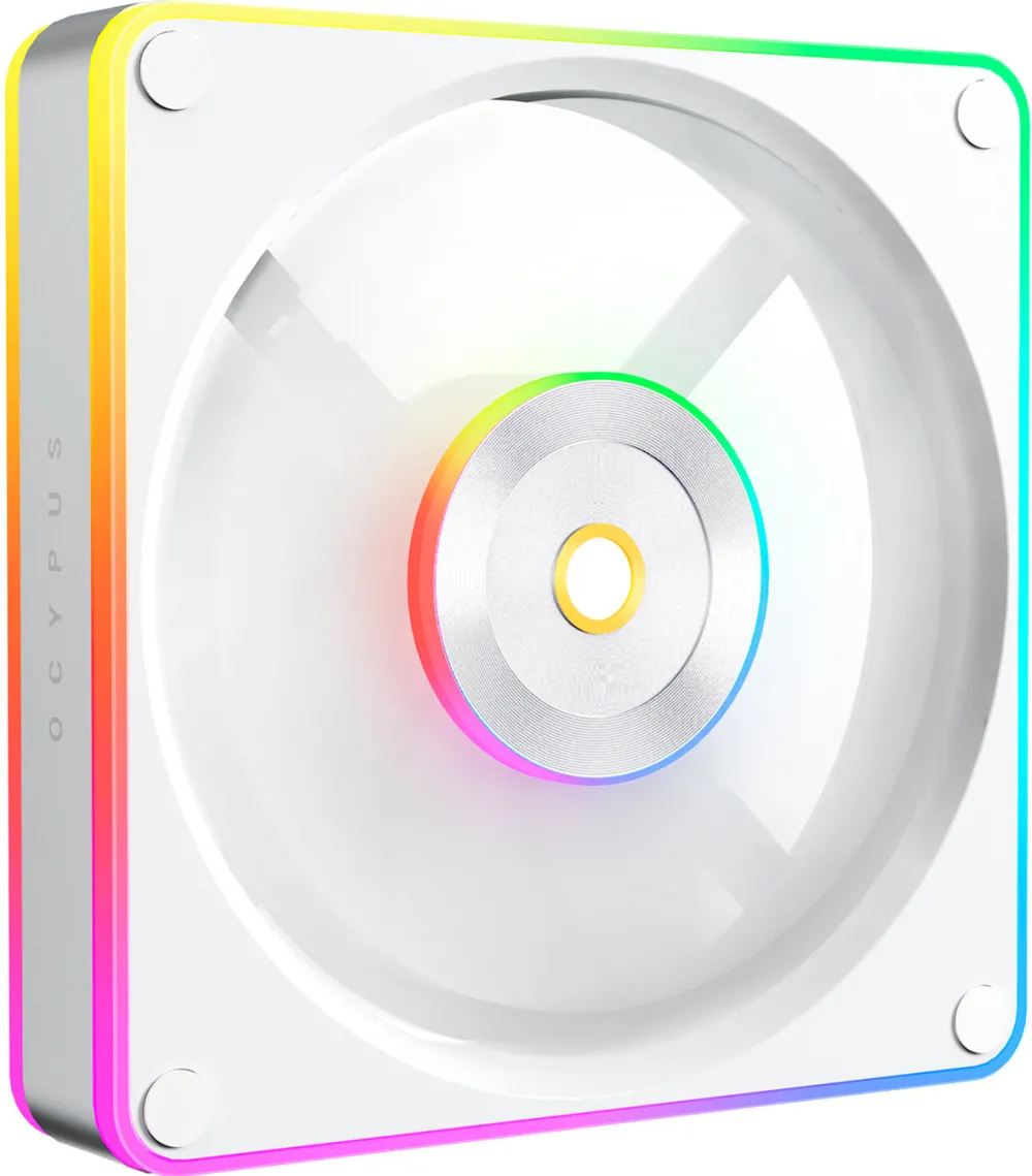 Ocypus Sigma F12 ARGB (white, reverse, 120 mm)