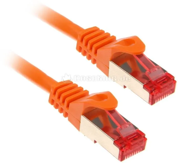 goobay Patch cable SFTP m.Cat7 orange 2,00m - LSZH