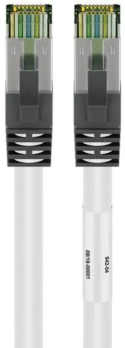 Goobay patch cable CAT8.1 S/FTP (PiMF) (white, 3 meters)