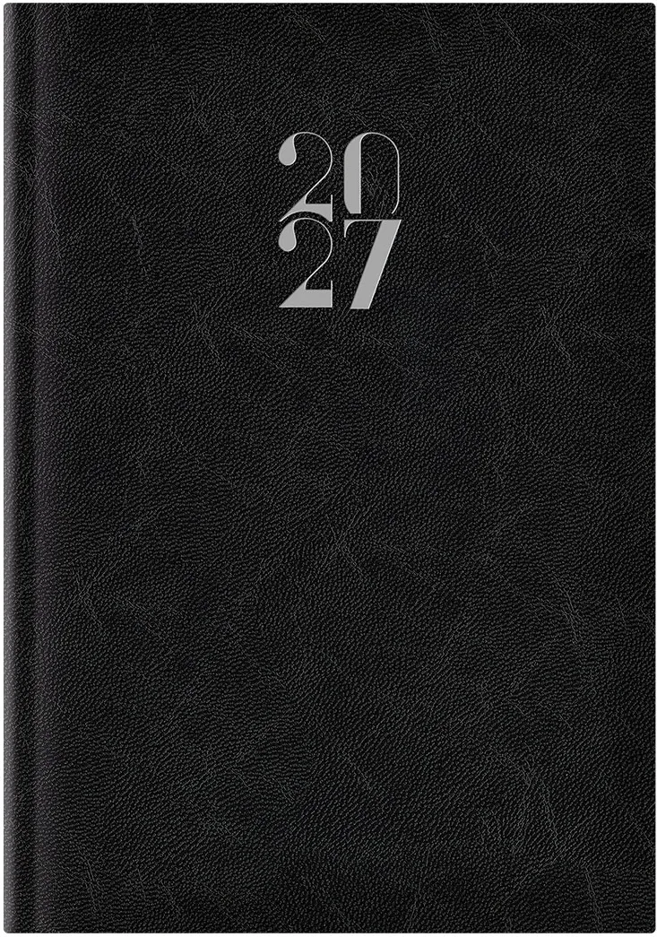 Agenda Artilux A4, datata, hartie ivory, coperta negru