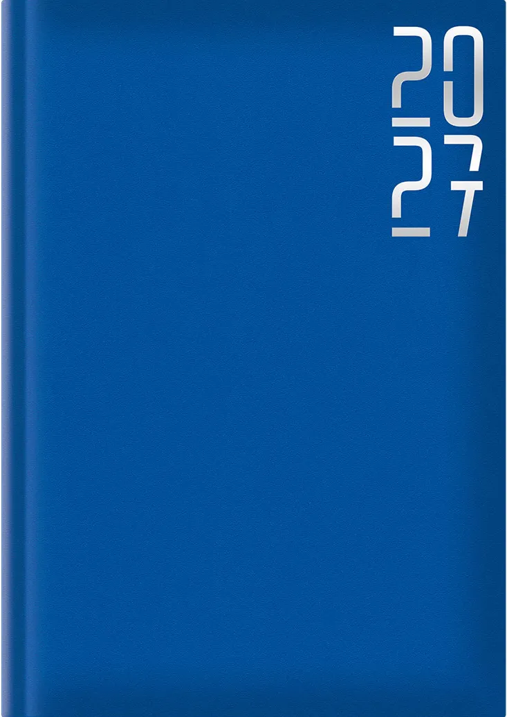 Agenda Artibest A5, datata, hartie offset alb, coperta albastru