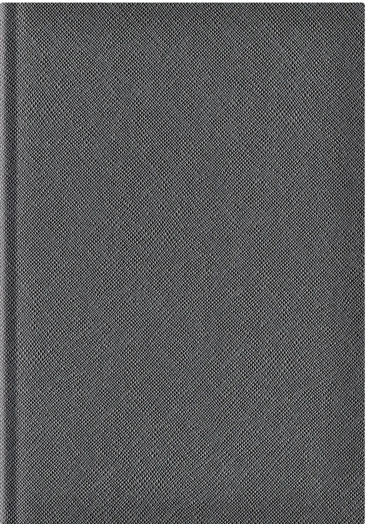 Agenda Adria A5, nedatata, hartie ivory, coperta gri