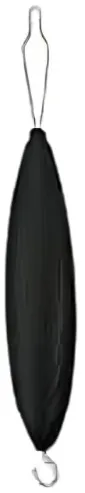 Plastic fastening device button