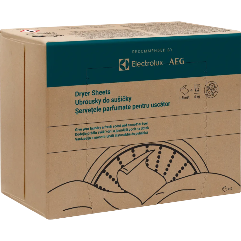 Servetele parfumate pentru uscator ELECTROLUX M2YHDS03- 40 buc