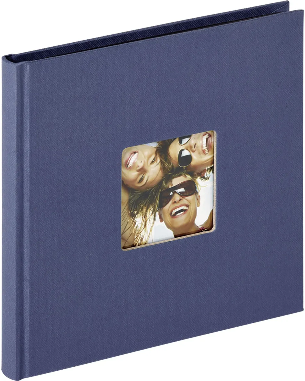 Album foto Walther Fun FA199L 18x18 cm 30 pagini negre albastru