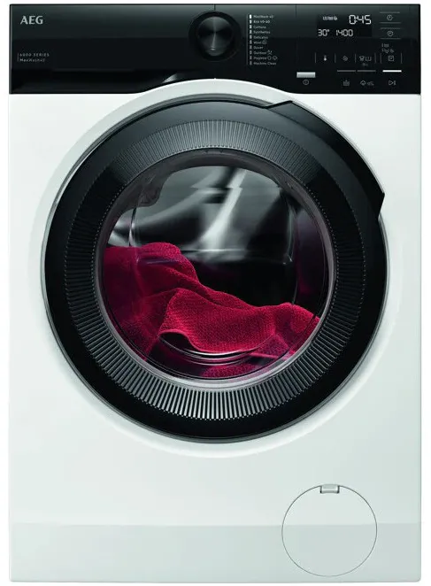 Masina de spalat rufe AEG LFR6G944GE , 9 kg, 1400 rpm, clasa A, ProSense, motor Inverter, MaxWash 9kg/45min, Outdoor, Hygiene, EasyIron, TimeSave, Curatare Masina, Start intarziat, Alb.