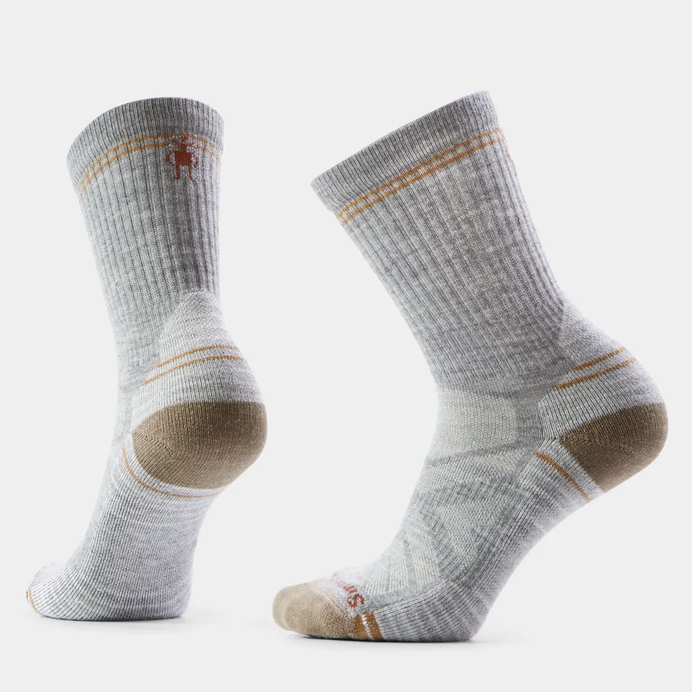 Smartwool - sosete merino - Crew | Light Cushion | Hike W - Lightgreywhite - L (42-45)