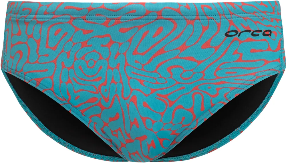 Orca - costum inot barbati slip - Core brief - red diploria - 30