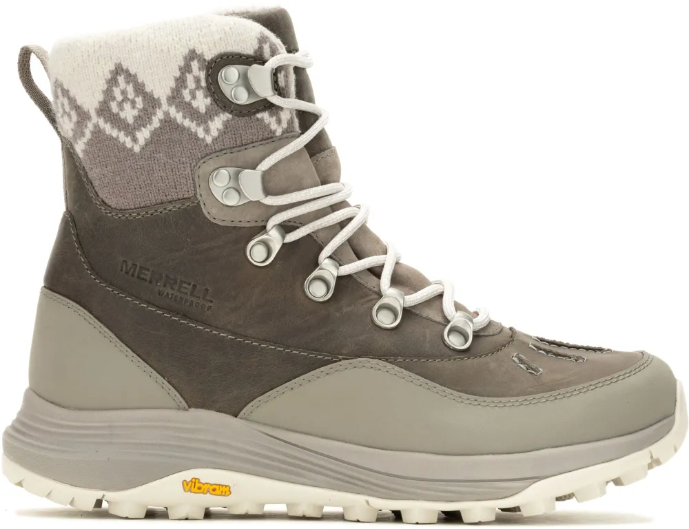 Merrell - pantofi alergare trail - Siren 4 Thermo Mid Zip Waterproof W - Moon | Ocre - 37