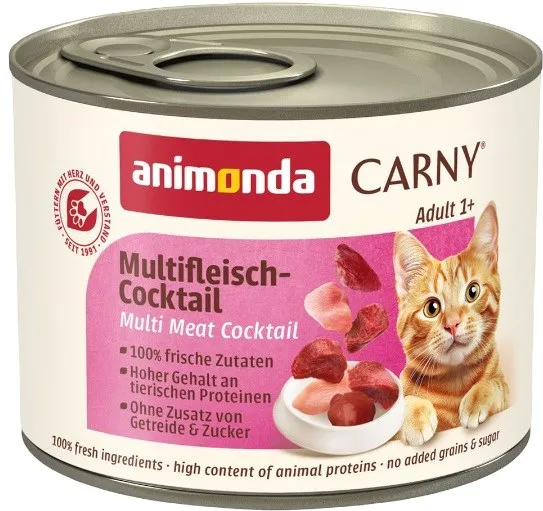 ANIMONDA Carny Adult Multi meat cocktail - wet cat food - 200g