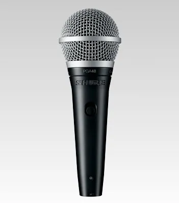 Shure PGA48-XLR Black, Metallic Stage/performance microphone
