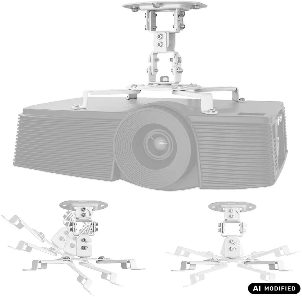 Maclean Ceiling Mount/Hanger for Projectors, 54–320 mm, up to 13.5 kg, 360-degree rotation, MC-200 W