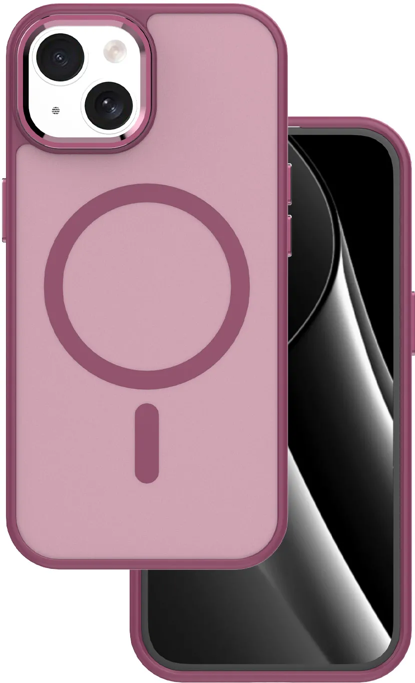 Frozen Mag case for iPhone 15 6,1" red