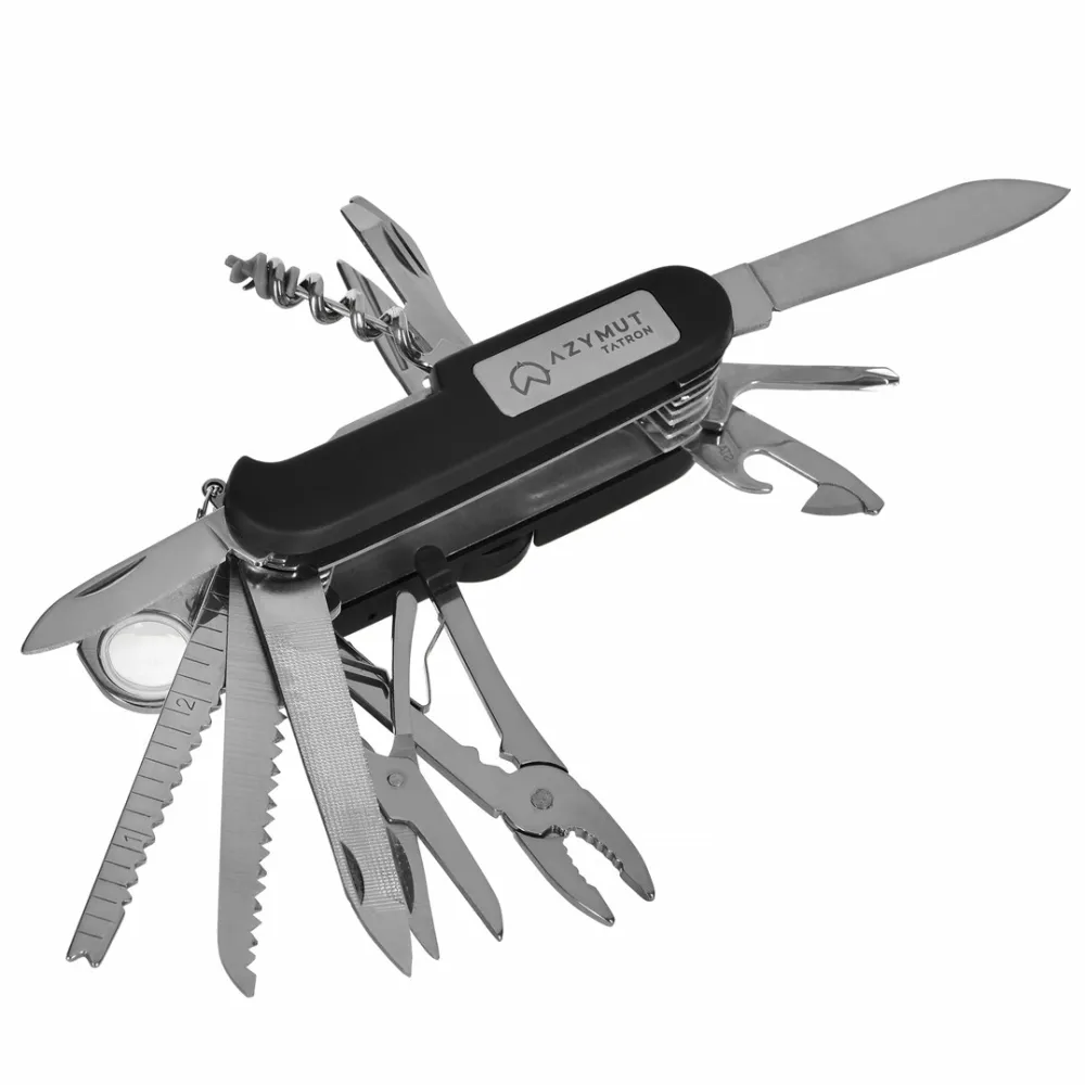 AZYMUT Pocket knife  Tatron - 25 tools + belt pouch (HK20017BL)