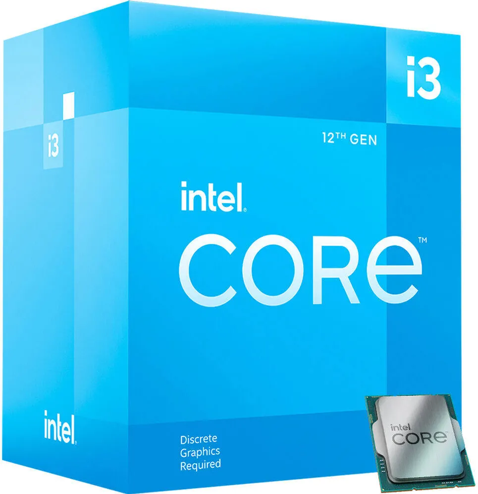 Procesor Intel Alder Lake, Core i3 12100F 3.3GHz box