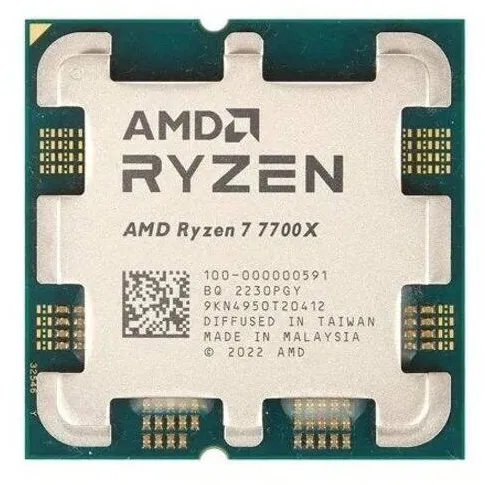 Procesor AMD RYZEN 7 7700X 4.50GHZ 8 CORE/SKT AM5 40MB 105W TRAY SP