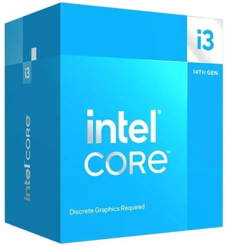Procesor Intel Raptor Lake Refresh, Core i3 14100F 3.5GHz box