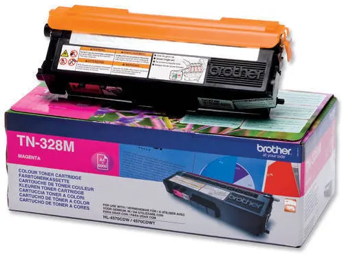 Toner imprimanta Brother TN-328M Magenta