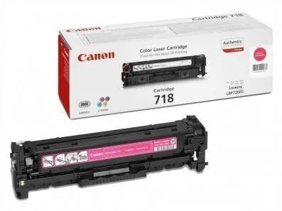Toner imprimanta Canon MAGENTA CRG-718M 2,9K ORIGINAL LBP 7200CDN